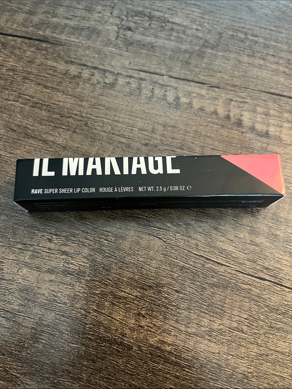IL MAKIAGE Rave Super Sheer Lip Color - Coral Pink Accent